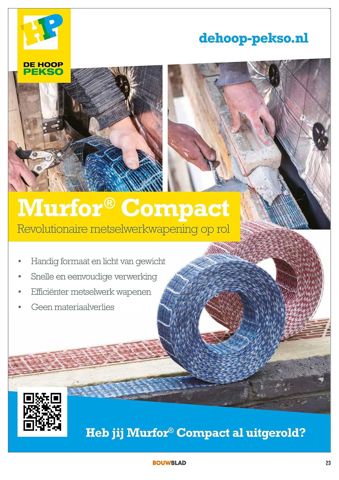 Bouwpartner Bouwblad folder van 2 oktober tot 9 november 2023 - Folder pagina 23