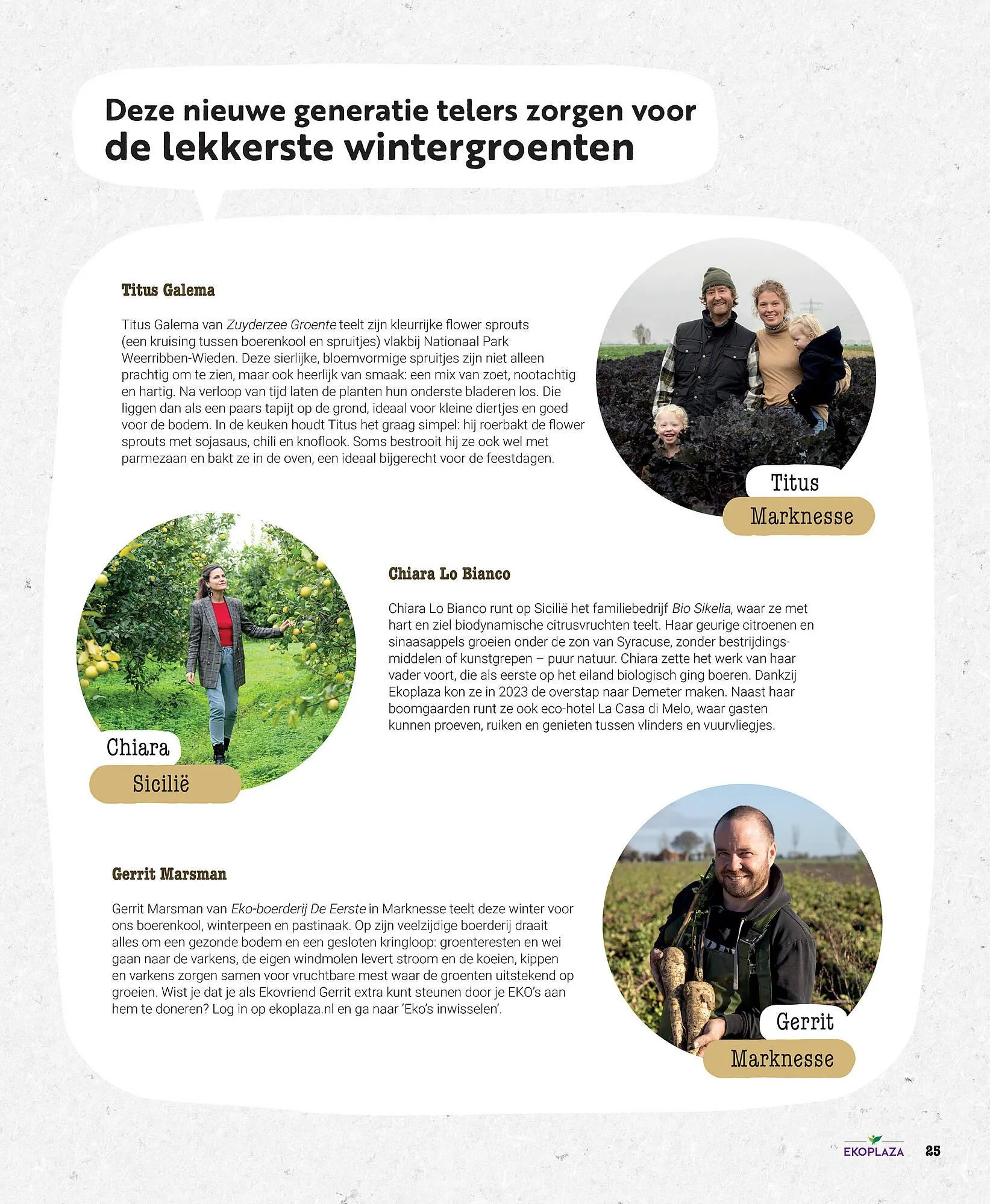Ekoplaza magazine van 25 november tot 31 januari 2026 - Folder pagina 25