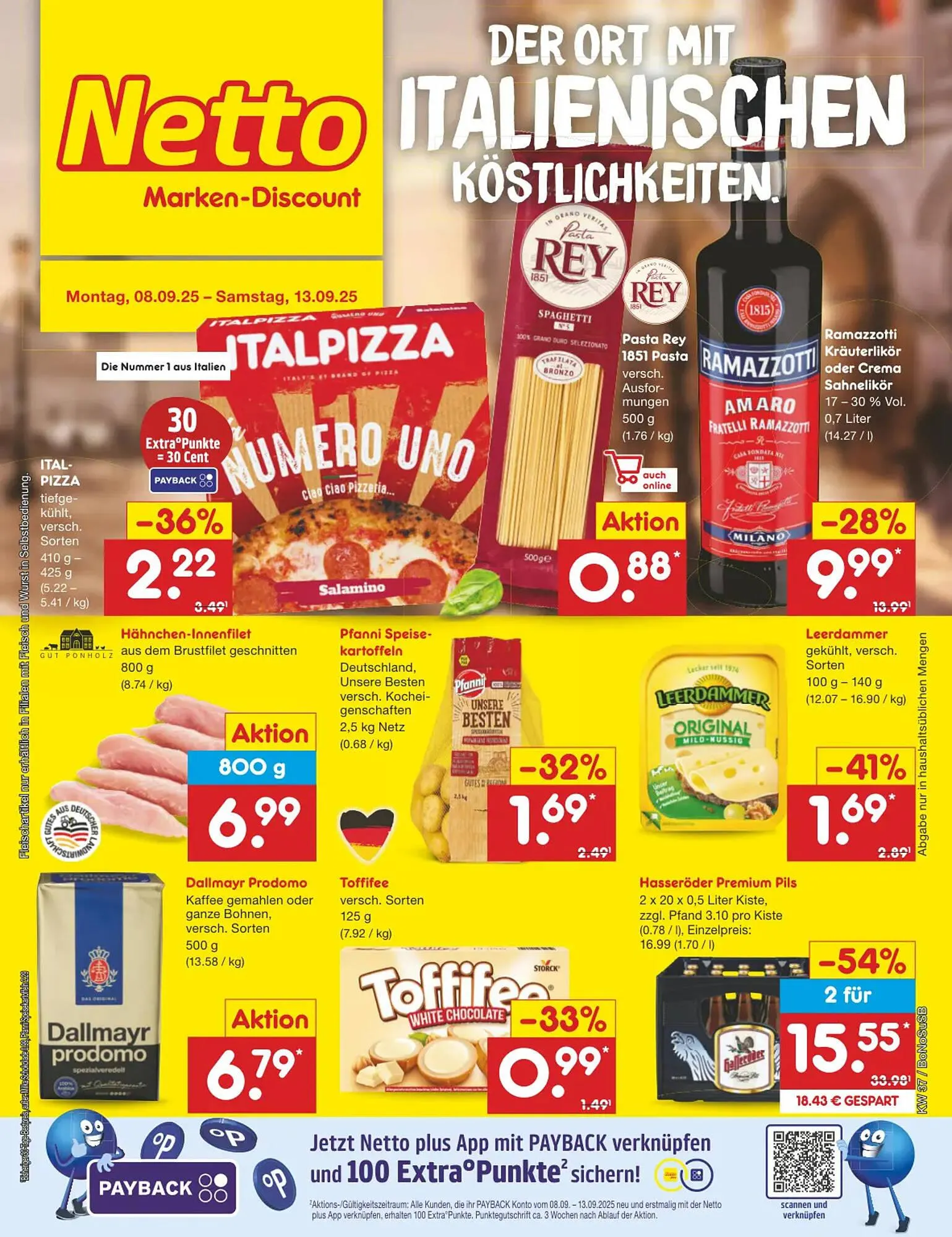 Netto Marken-Discount DE folder van 8 september tot 13 september 2025 - Folder pagina 1