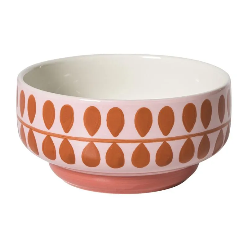 Schaaltje jolie - roze - ø12x5.8 cm