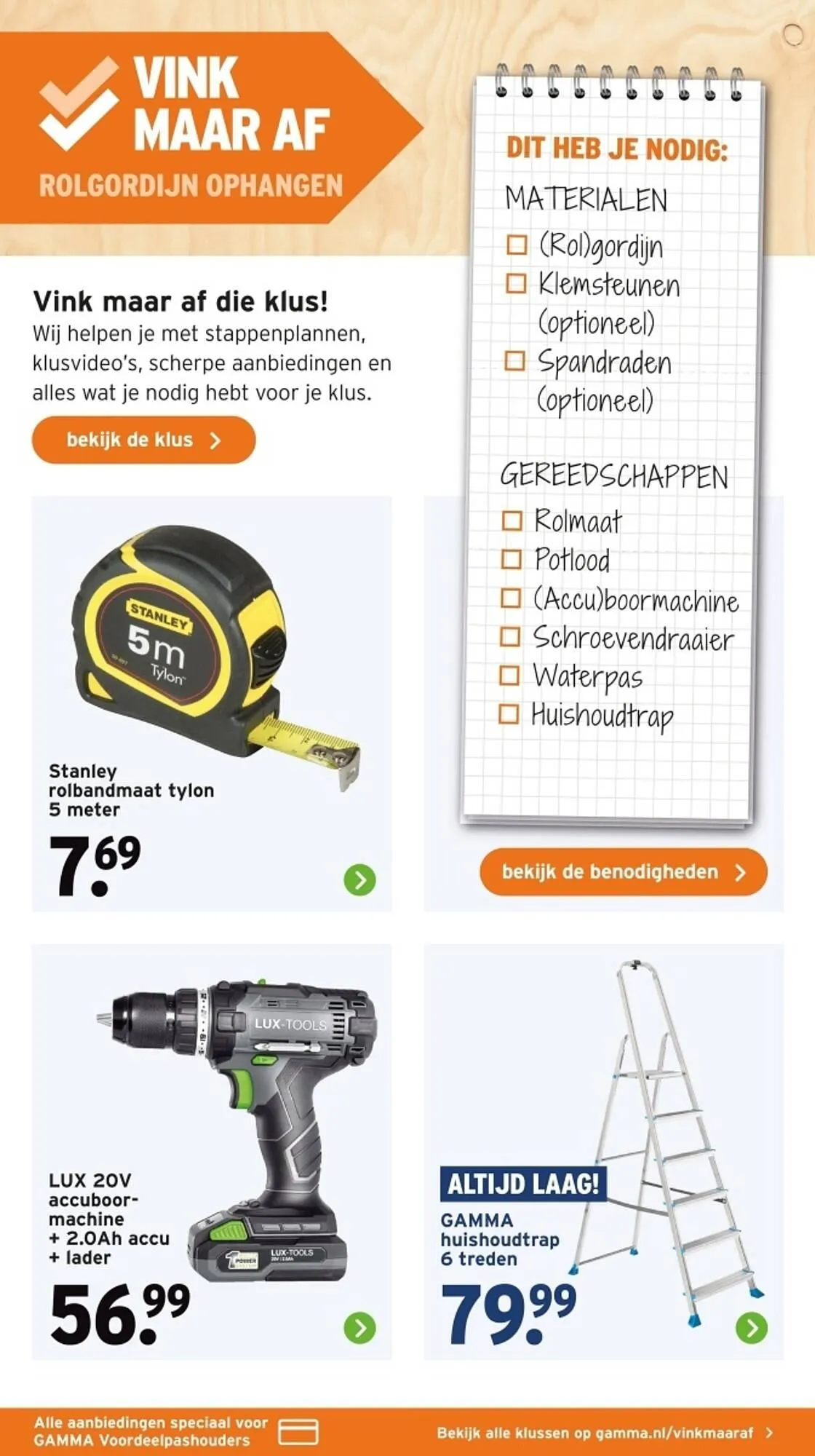 GAMMA folder van 17 februari tot 23 februari 2025 - Folder pagina 20