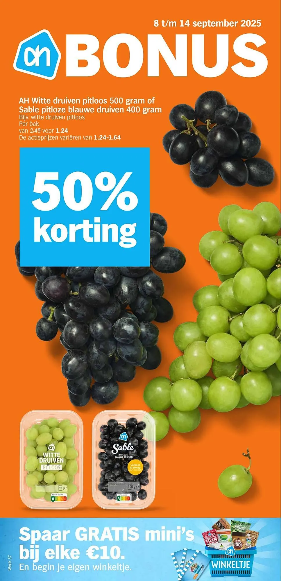 Albert Heijn folder van 8 september tot 13 september 2025 - Folder pagina 1