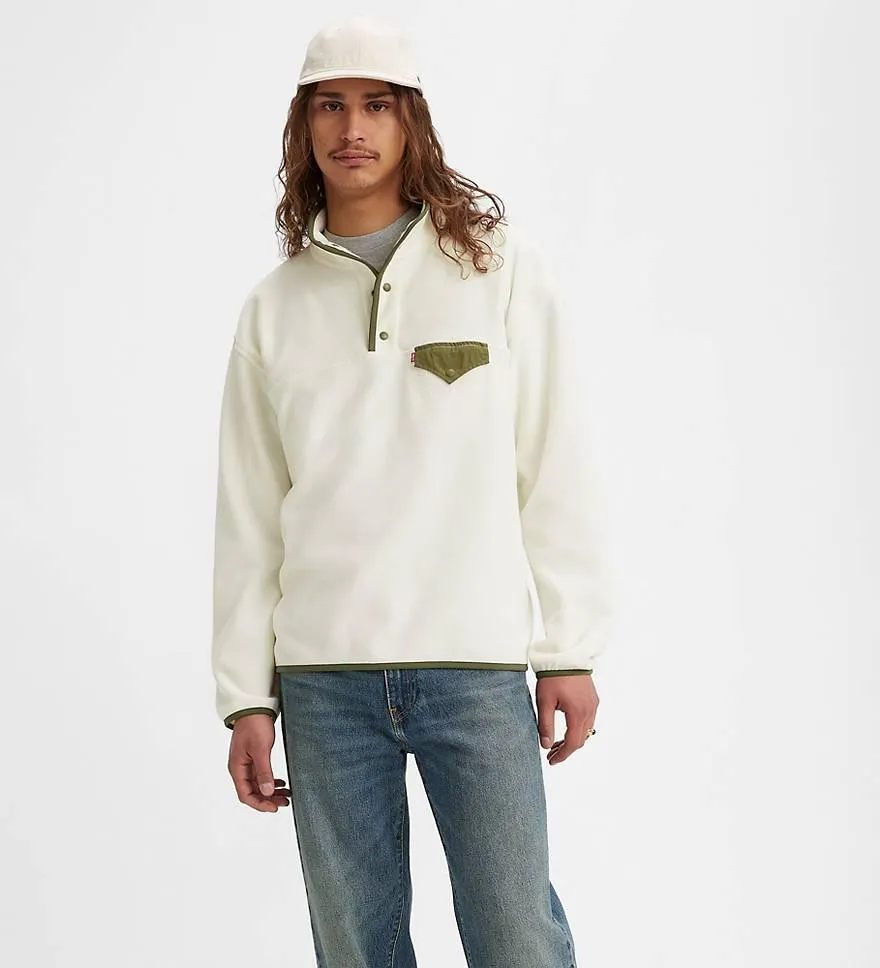 Barstow Fleece Snap Up Sweatshirt