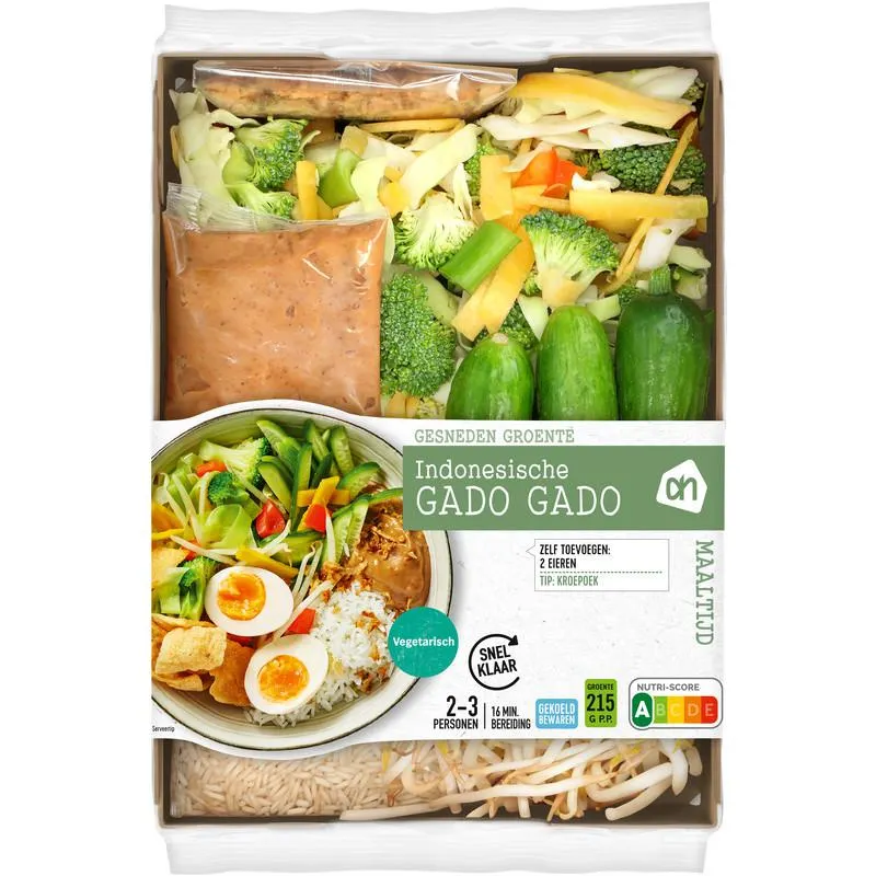 AH Gesneden verspakket gado gado