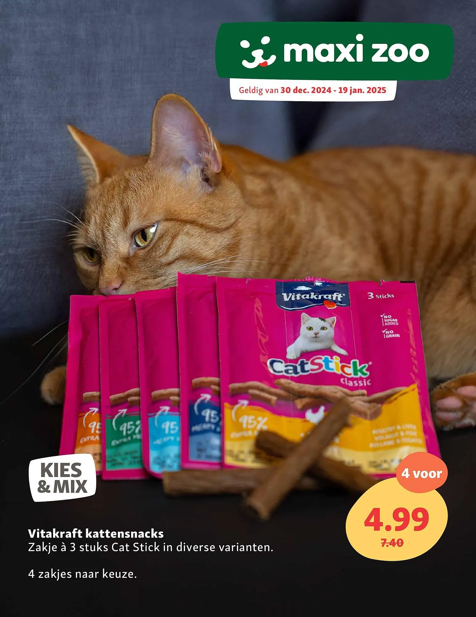 Maxi Zoo folder van 30 december tot 19 januari 2025 - Folder pagina 1