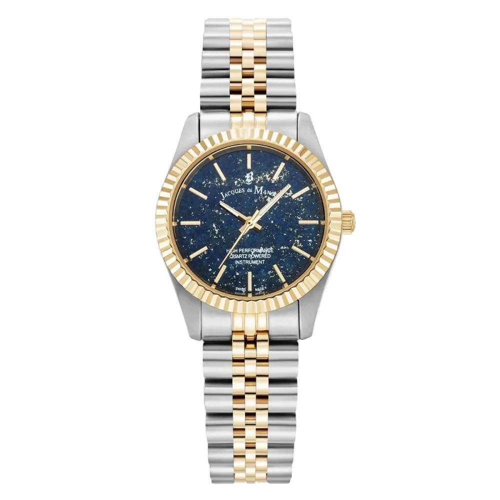 Blauwe Dames Horloge Set met Sieraden JPN05501