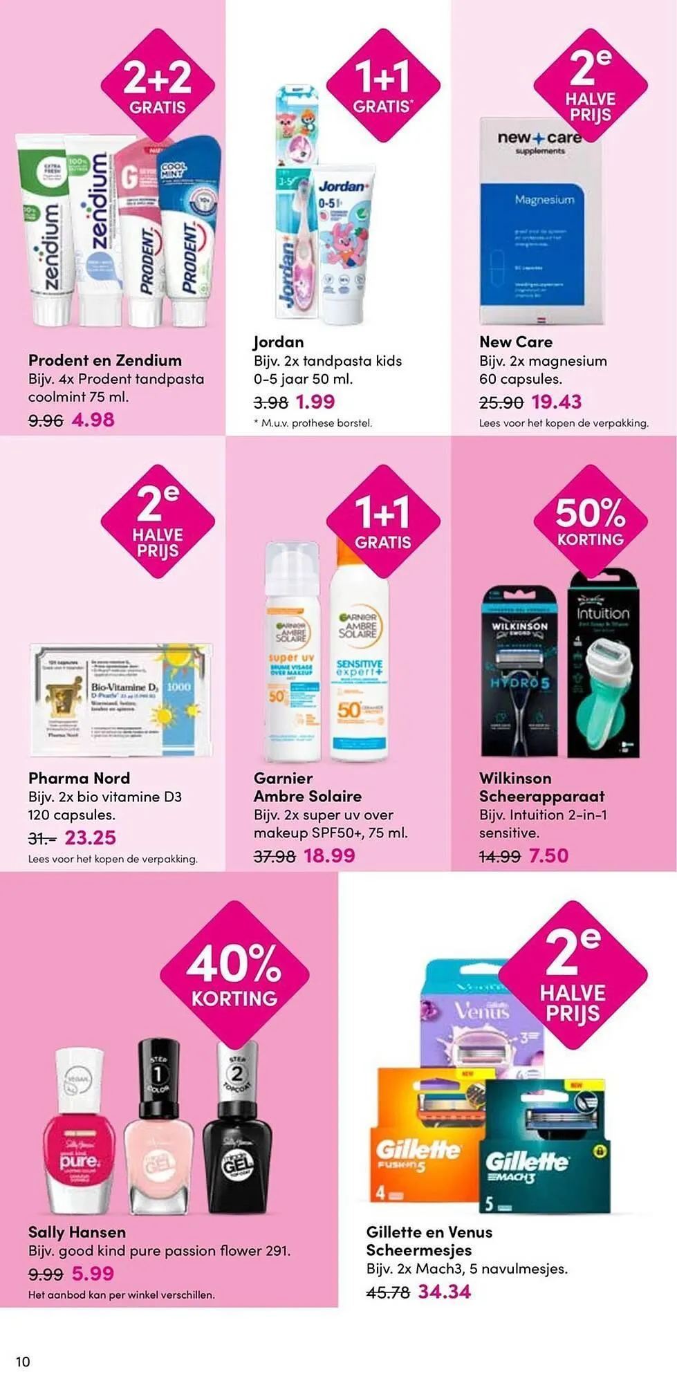 Drogisterij Visser folder van 30 maart tot 12 april 2026 - Folder pagina 10