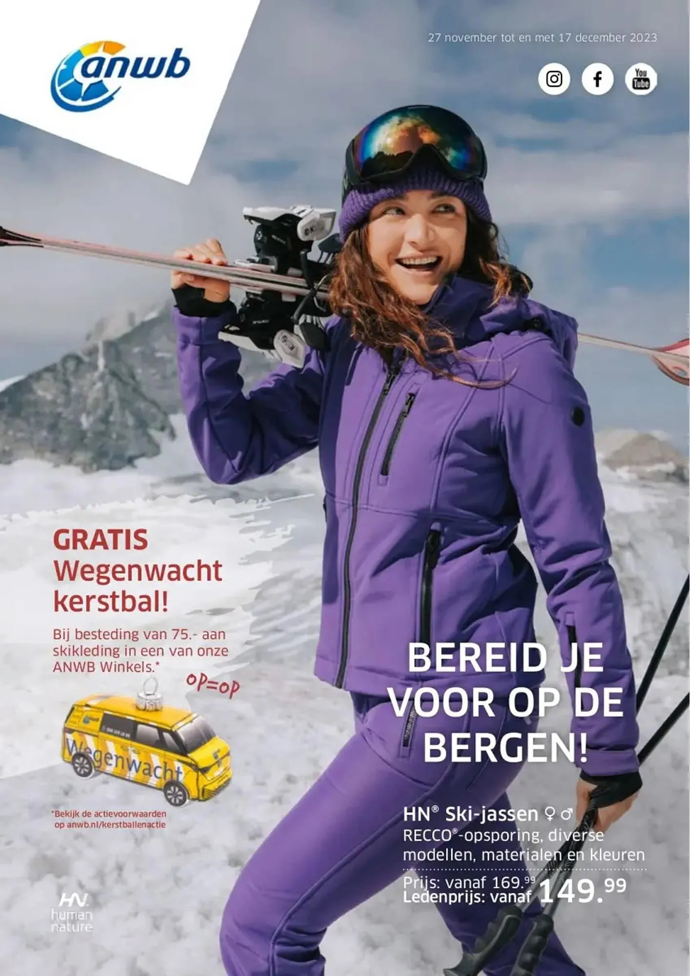 ANWB folder van 27 november tot 17 december 2023 - Folder pagina 1