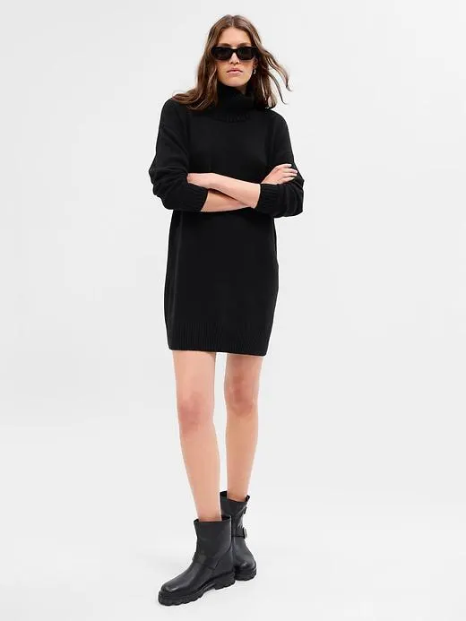 CashSoft Oversized Mini Sweater Dress