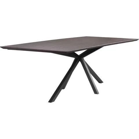 Eettafel Belvio 240x105 dark oak fineer