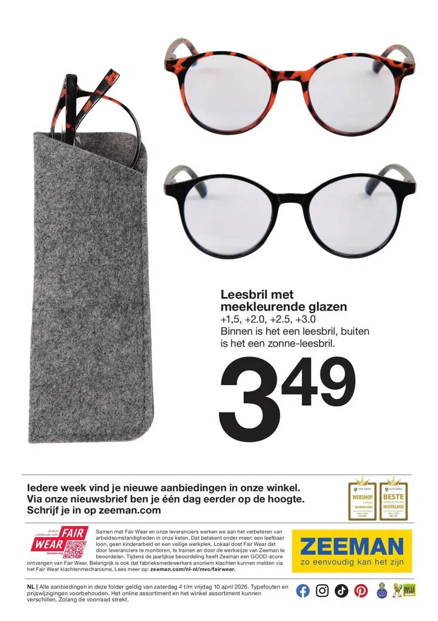 Zeeman folder van 4 april tot 10 april 2026 - Folder pagina 21