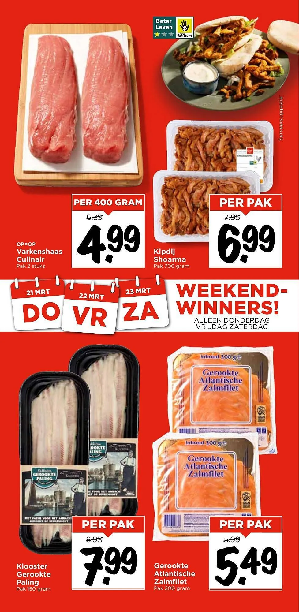 Vomar Voordeelmarkt weekend folder van 21 maart tot 23 maart 2024 - Folder pagina 4