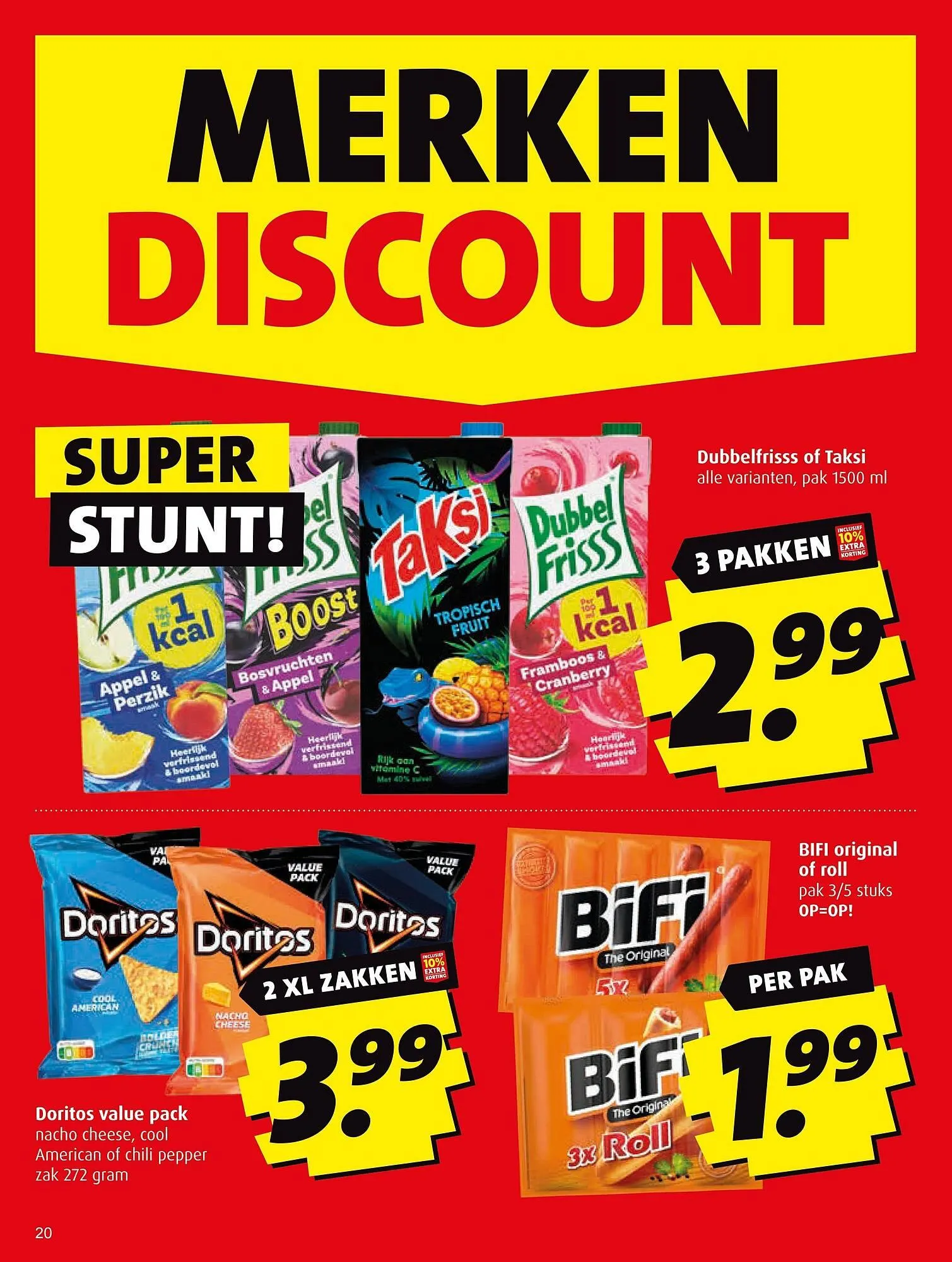 Boni folder van 7 juli tot 13 juli 2025 - Folder pagina 20