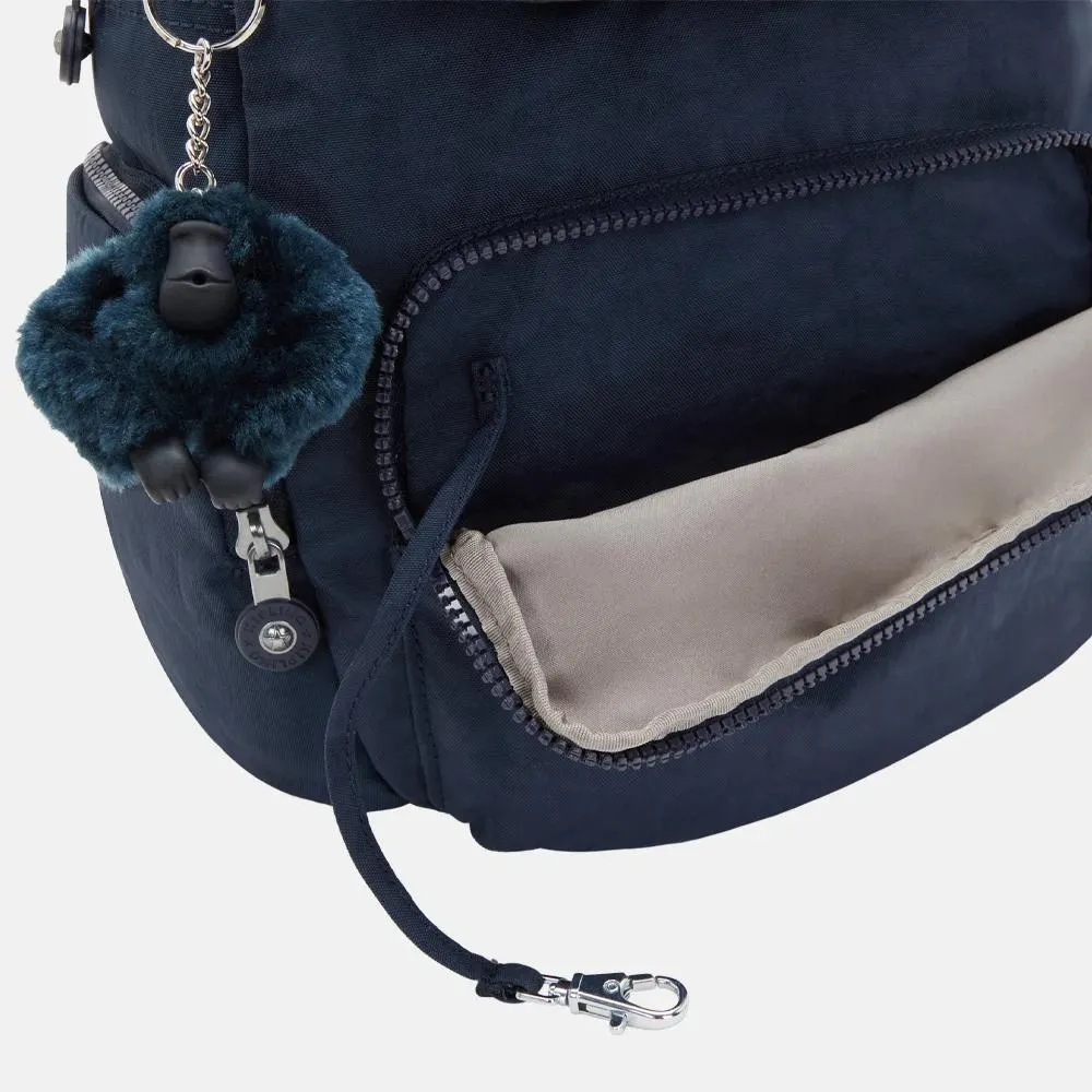 Kipling City Zip rugzak S blue bleu 2