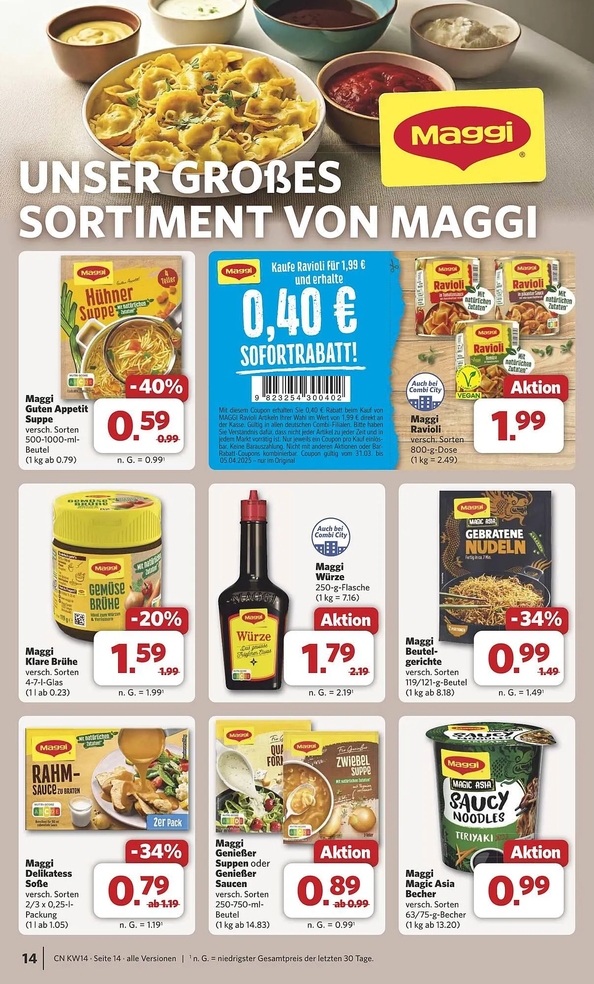 Combi Markt DE folder van 31 maart tot 5 april 2025 - Folder pagina 16