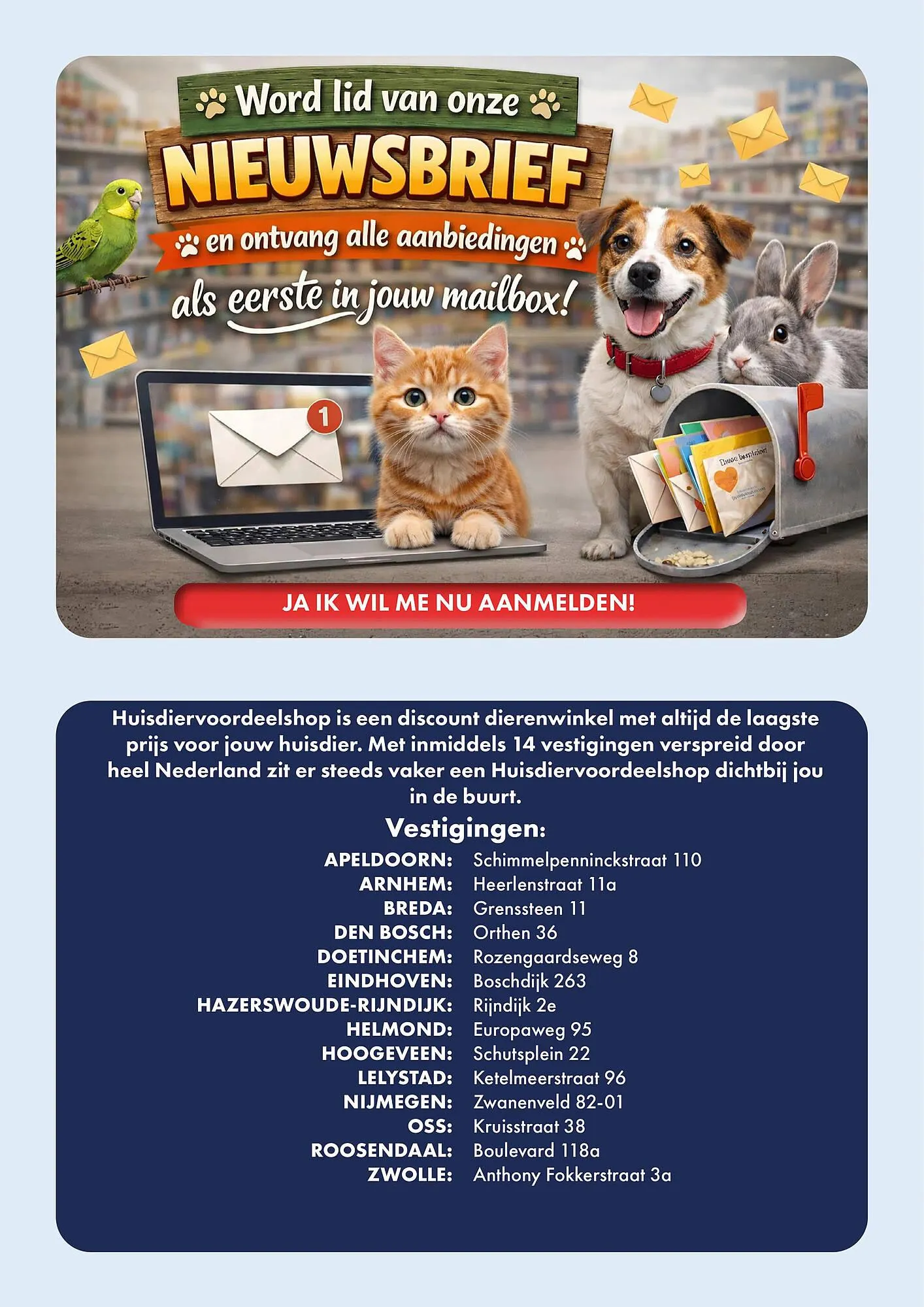 Huisdier Voordeelshop folder van 5 april tot 21 april 2026 - Folder pagina 2