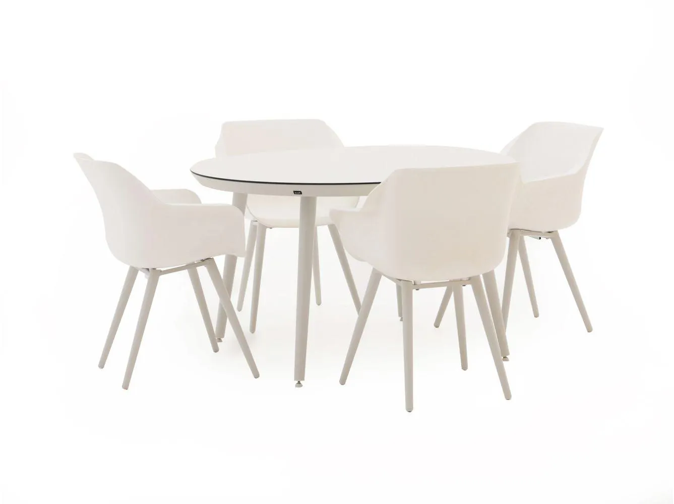Hartman Sophie Studio Ø128cm dining tuinset 5-delig