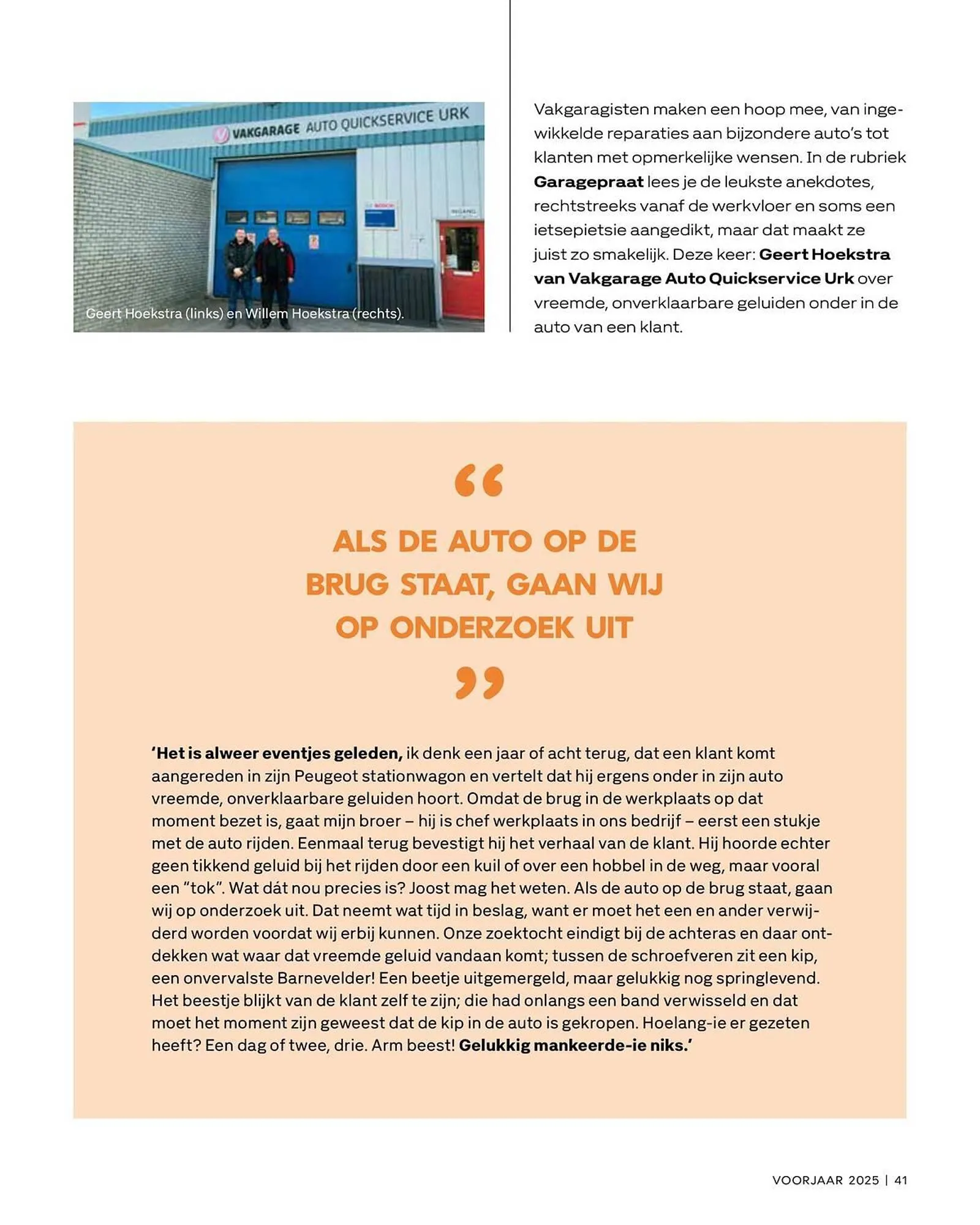 Vakgarage folder van 28 maart tot 30 april 2025 - Folder pagina 41