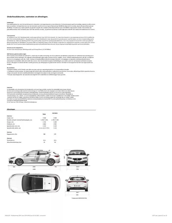 SEAT Leon van 4 januari tot 4 januari 2026 - Folder pagina 15