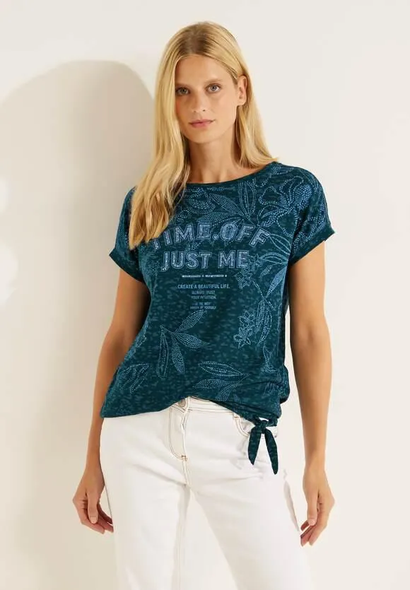 T-shirt met print op de voorkant