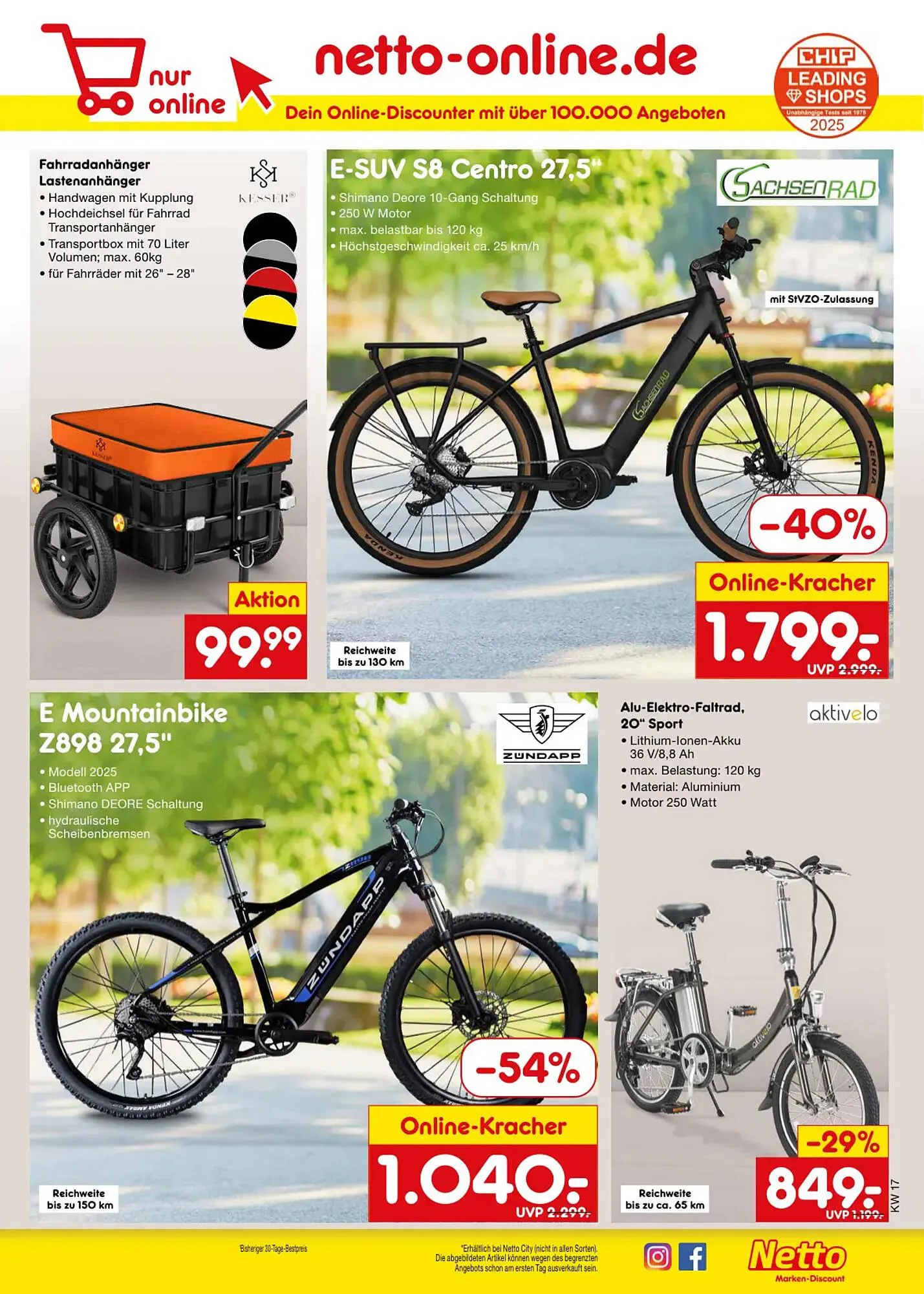 Netto Marken-Discount DE folder van 22 april tot 26 april 2025 - Folder pagina 47
