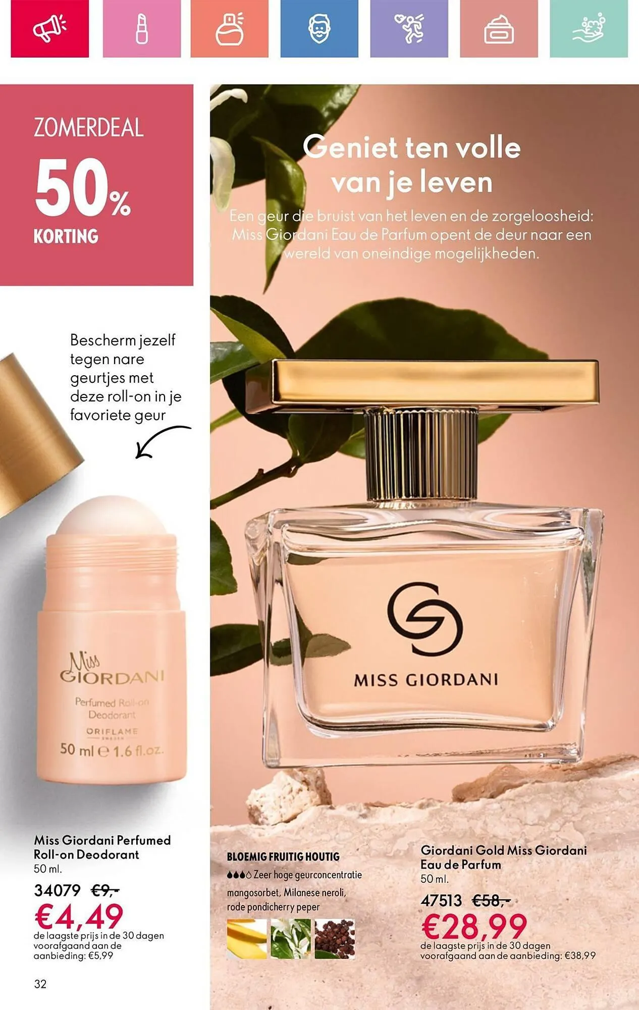 Oriflame folder van 22 juni tot 12 juli 2025 - Folder pagina 32