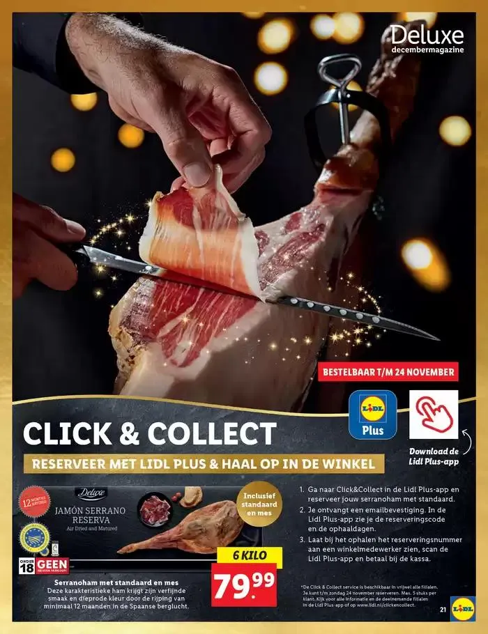 Exclusieve koopjes van 31 oktober tot 26 december 2024 - Folder pagina 21