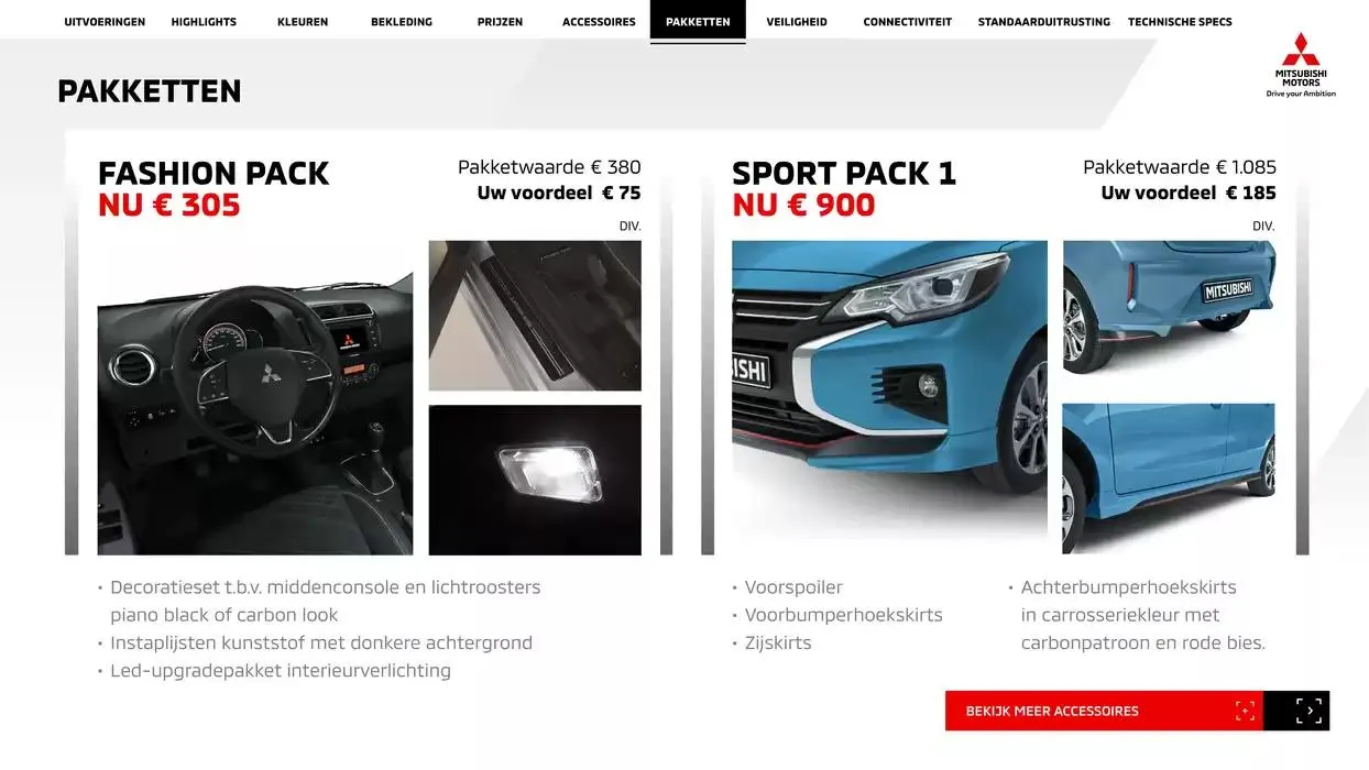 Mitsubishi Space Star van 3 januari tot 3 januari 2026 - Folder pagina 13