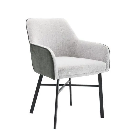 Eetkamerstoel Jartani grijs antraciet