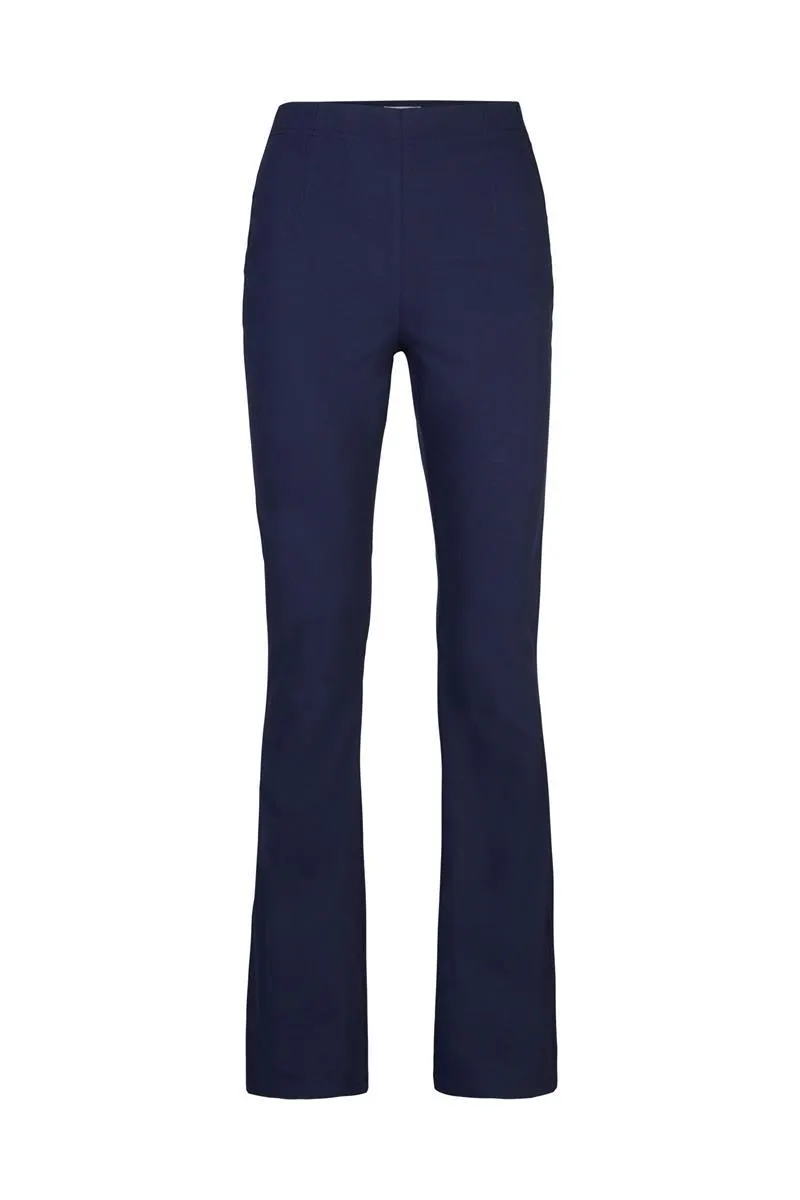 Broek flared blauw 36"
