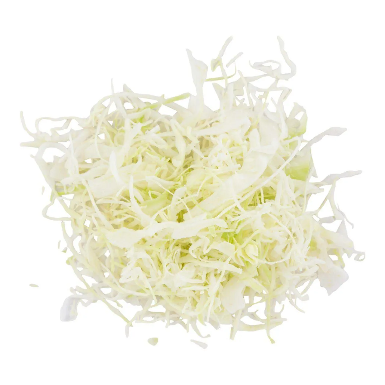 Gesneden witte kool 2 mm