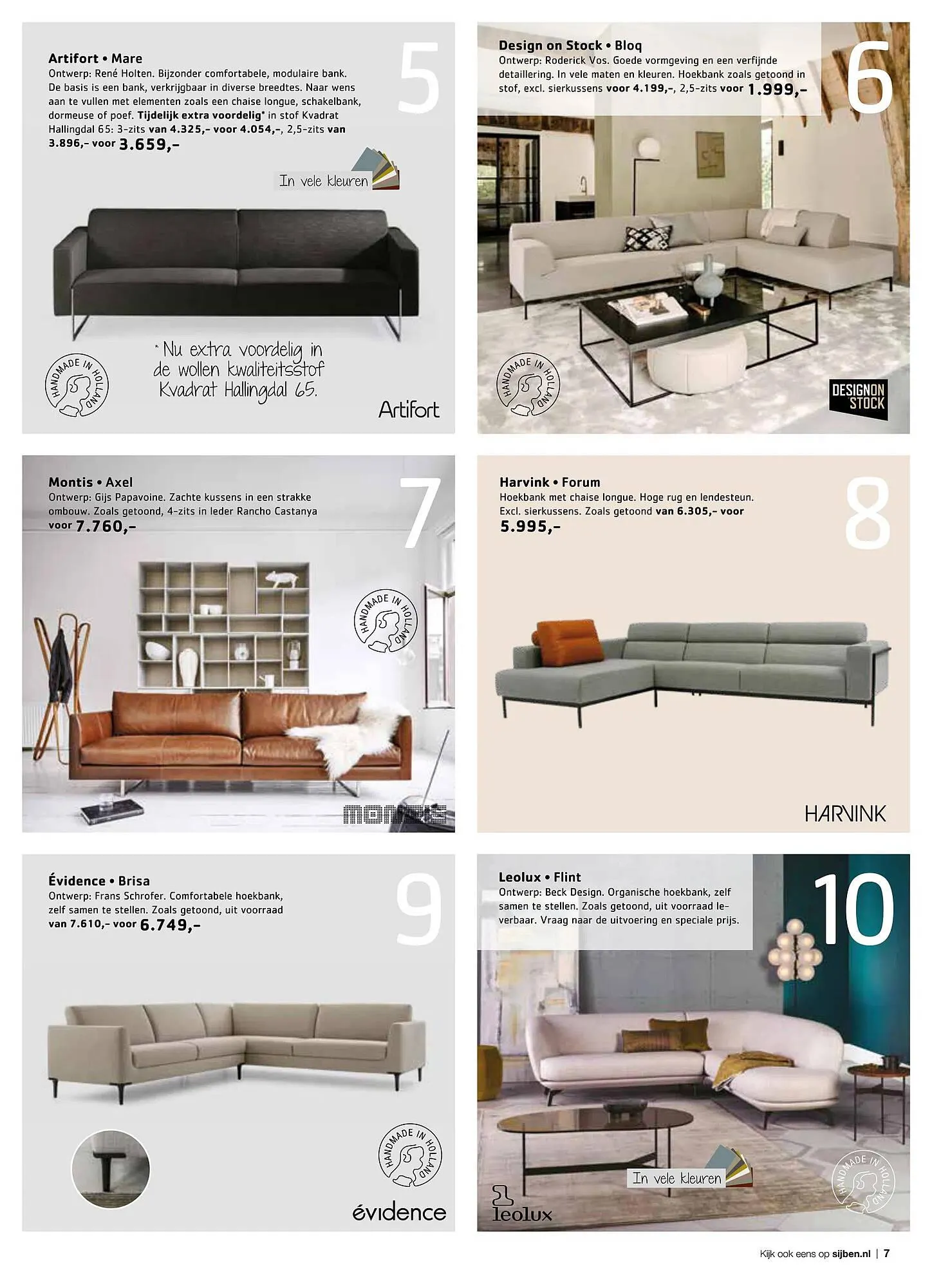 Sijben folder van 1 oktober tot 31 december 2023 - Folder pagina 7