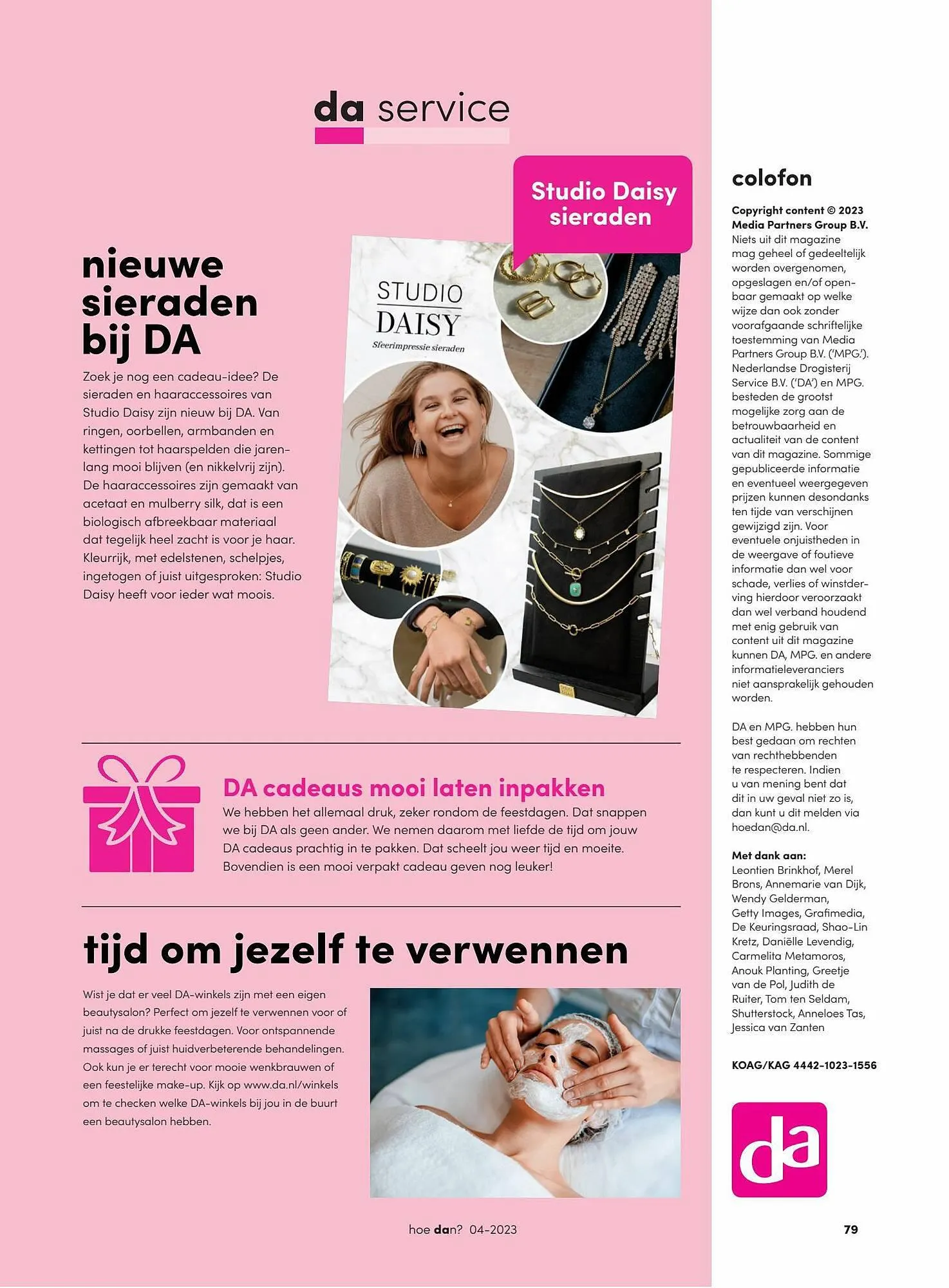 DA folder van 13 november tot 31 december 2023 - Folder pagina 79