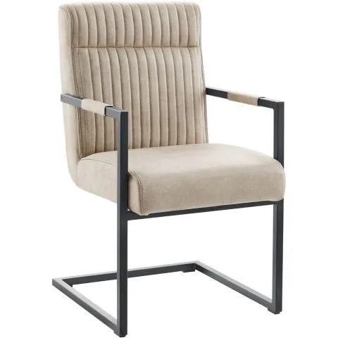 Armstoel Dantero zandbeige