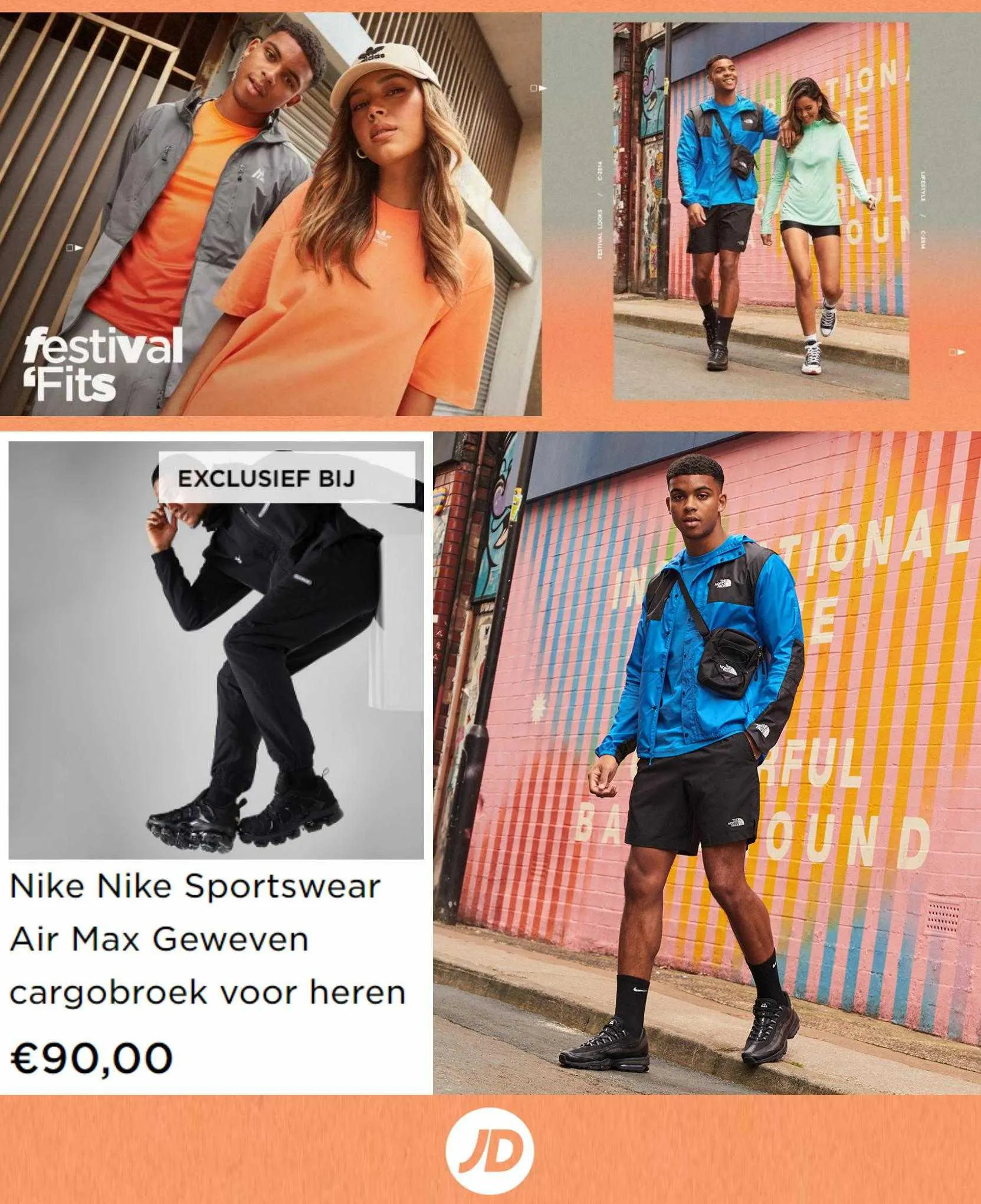 JD Sports Folder van 31 juli tot 6 september 2023 - folder pagina 1