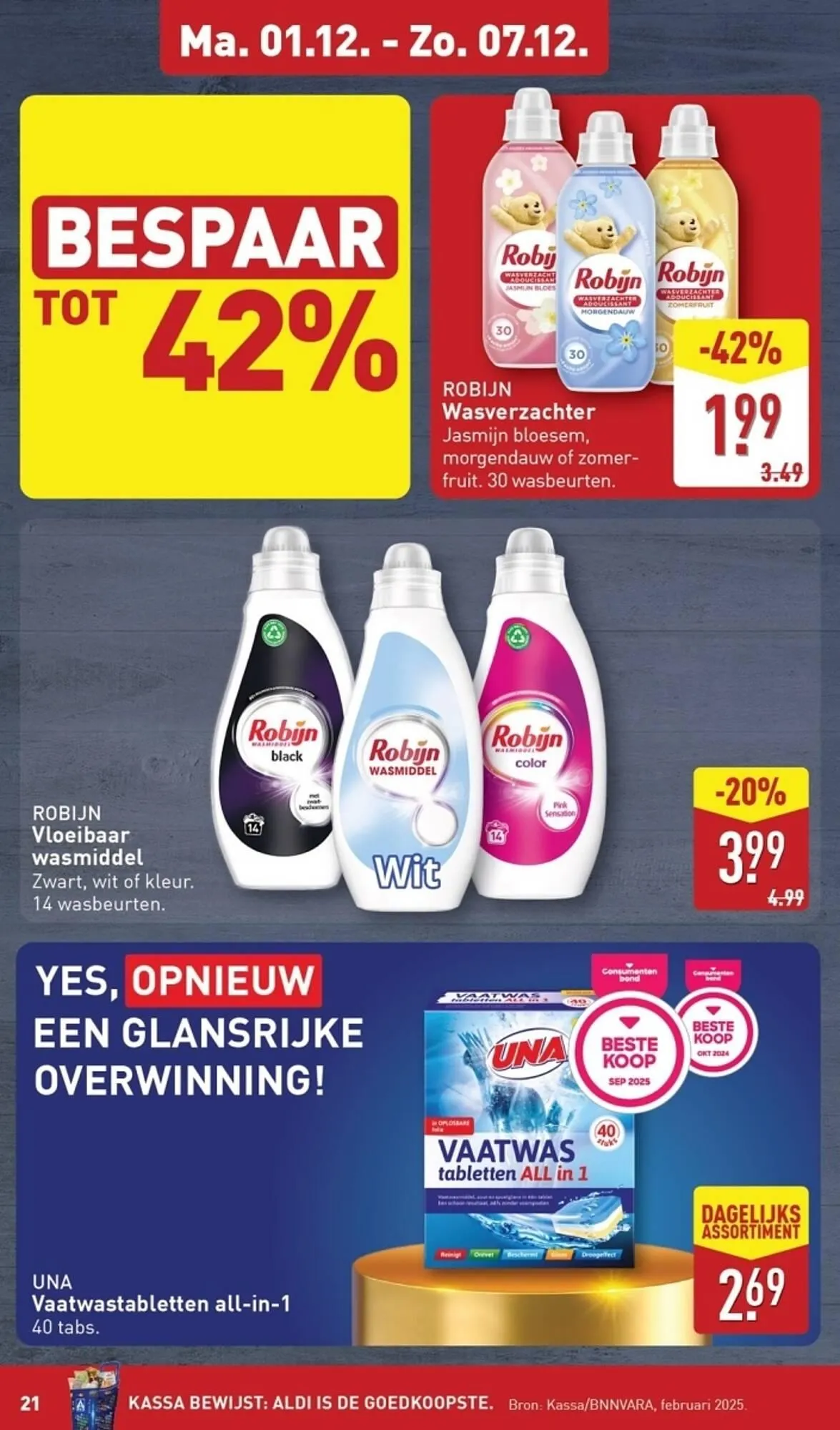 ALDI folder van 1 december tot 7 december 2025 - Folder pagina 21