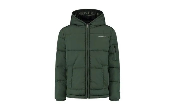 Embroidery Puffer Jacket