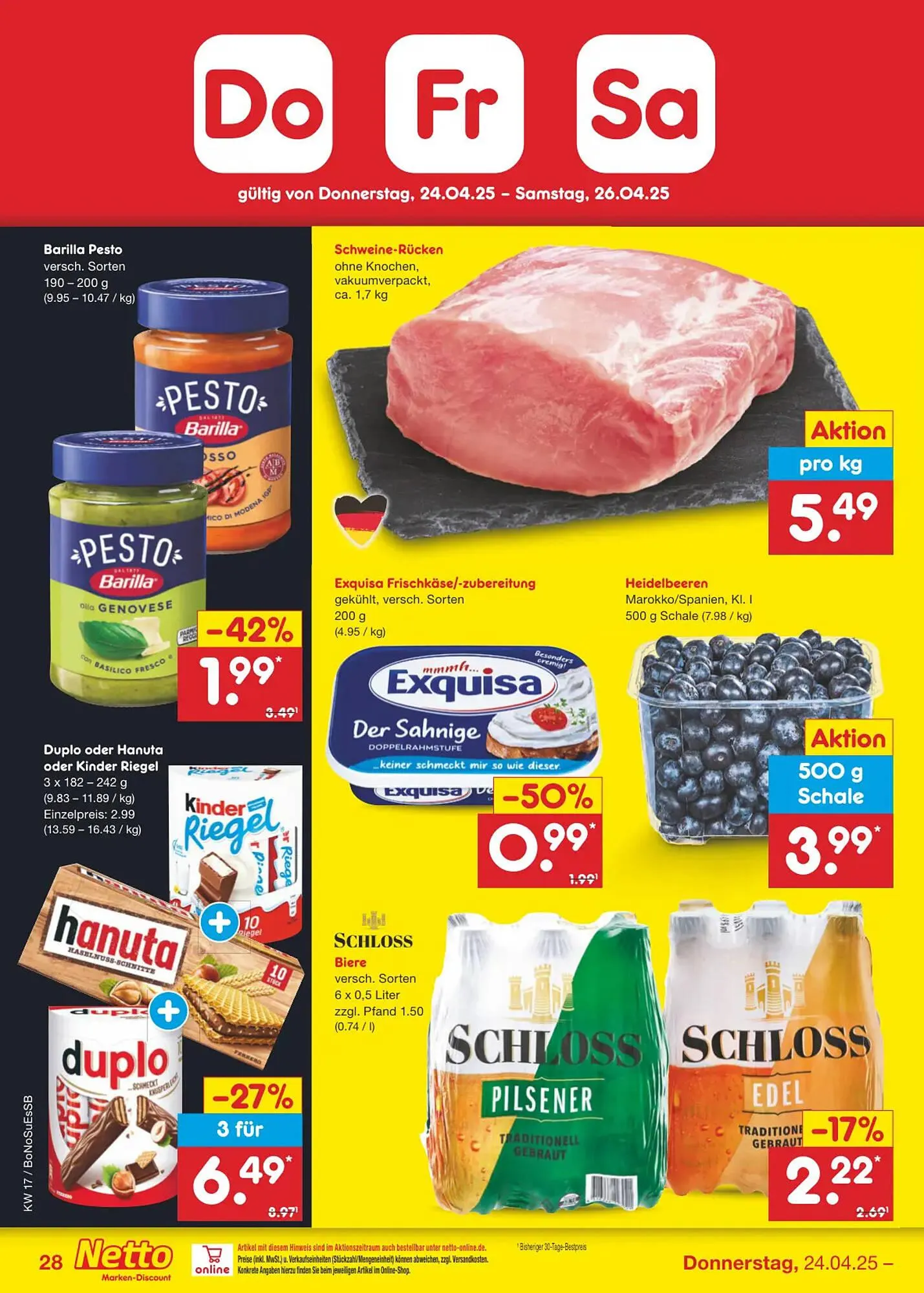 Netto Marken-Discount DE folder van 22 april tot 26 april 2025 - Folder pagina 48