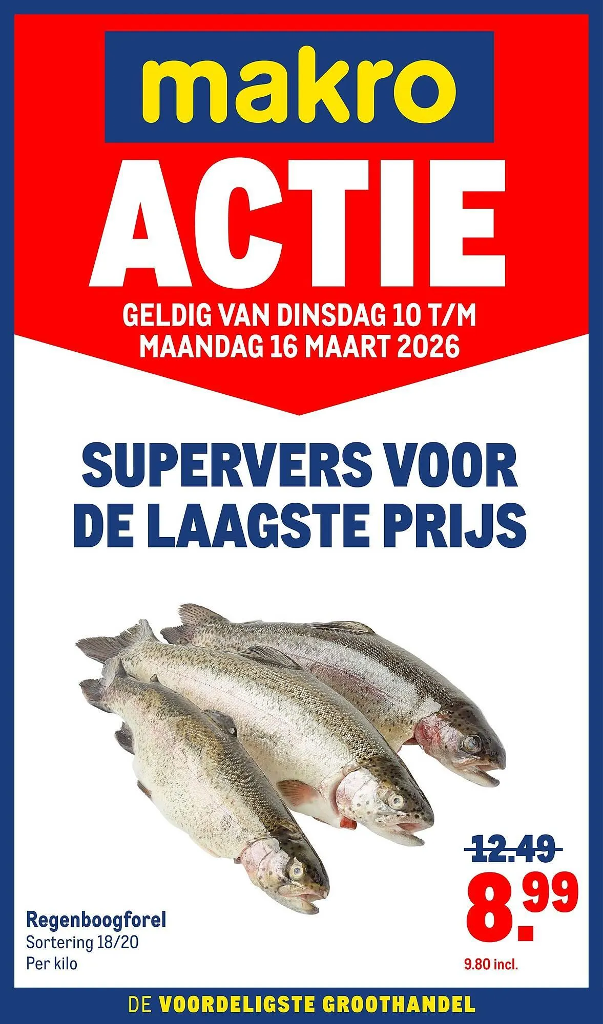 Makro folder van 10 maart tot 16 maart 2026 - Folder pagina 1