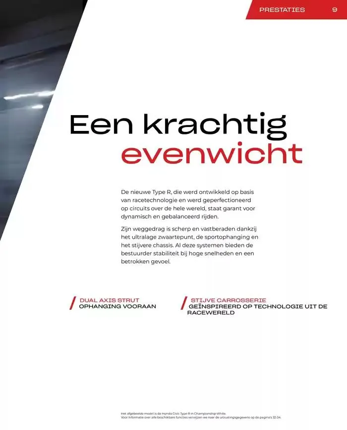 Civic Type R van 19 november tot 30 juni 2025 - Folder pagina 9
