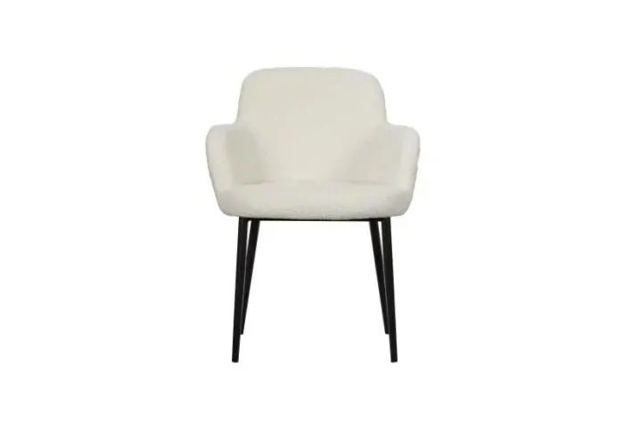 Eetkamerstoel teddy off white