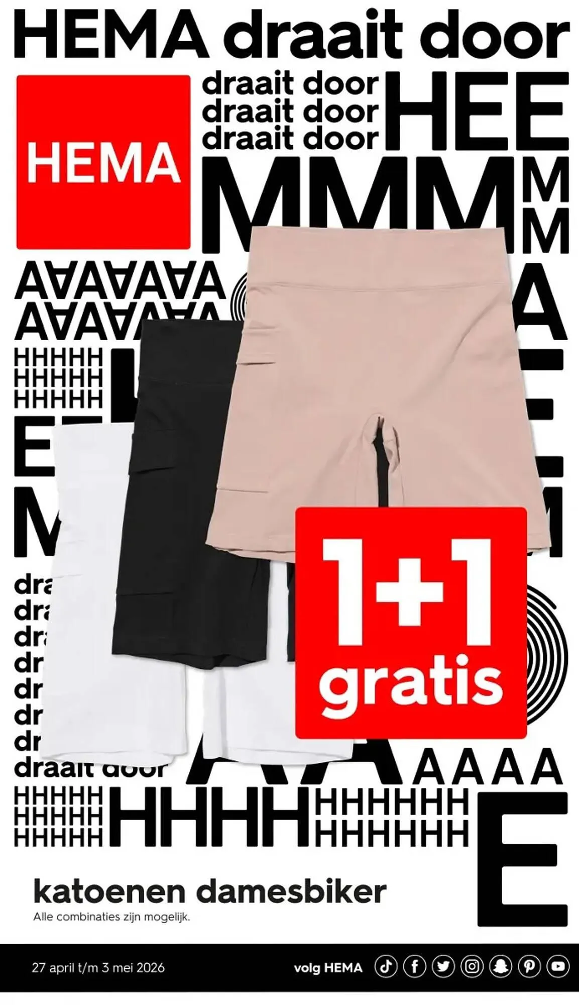 HEMA folder van 27 april tot 3 mei 2026 - Folder pagina 1