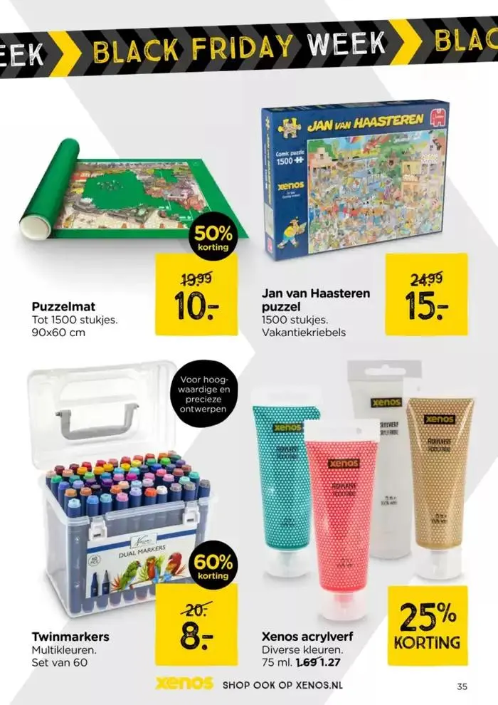 Black Friday Week van 25 november tot 1 december 2024 - folder pagina 35