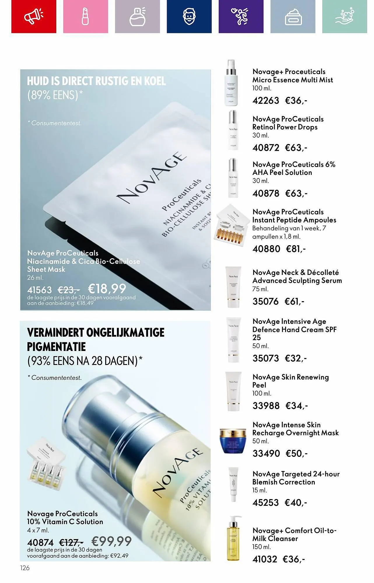 Oriflame folder van 12 september tot 3 oktober 2023 - Folder pagina 126