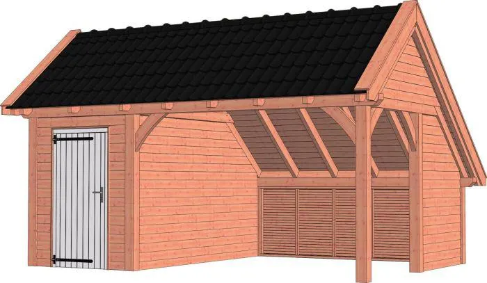 Trendhout Kapschuur De Hoeve XL 52.1204