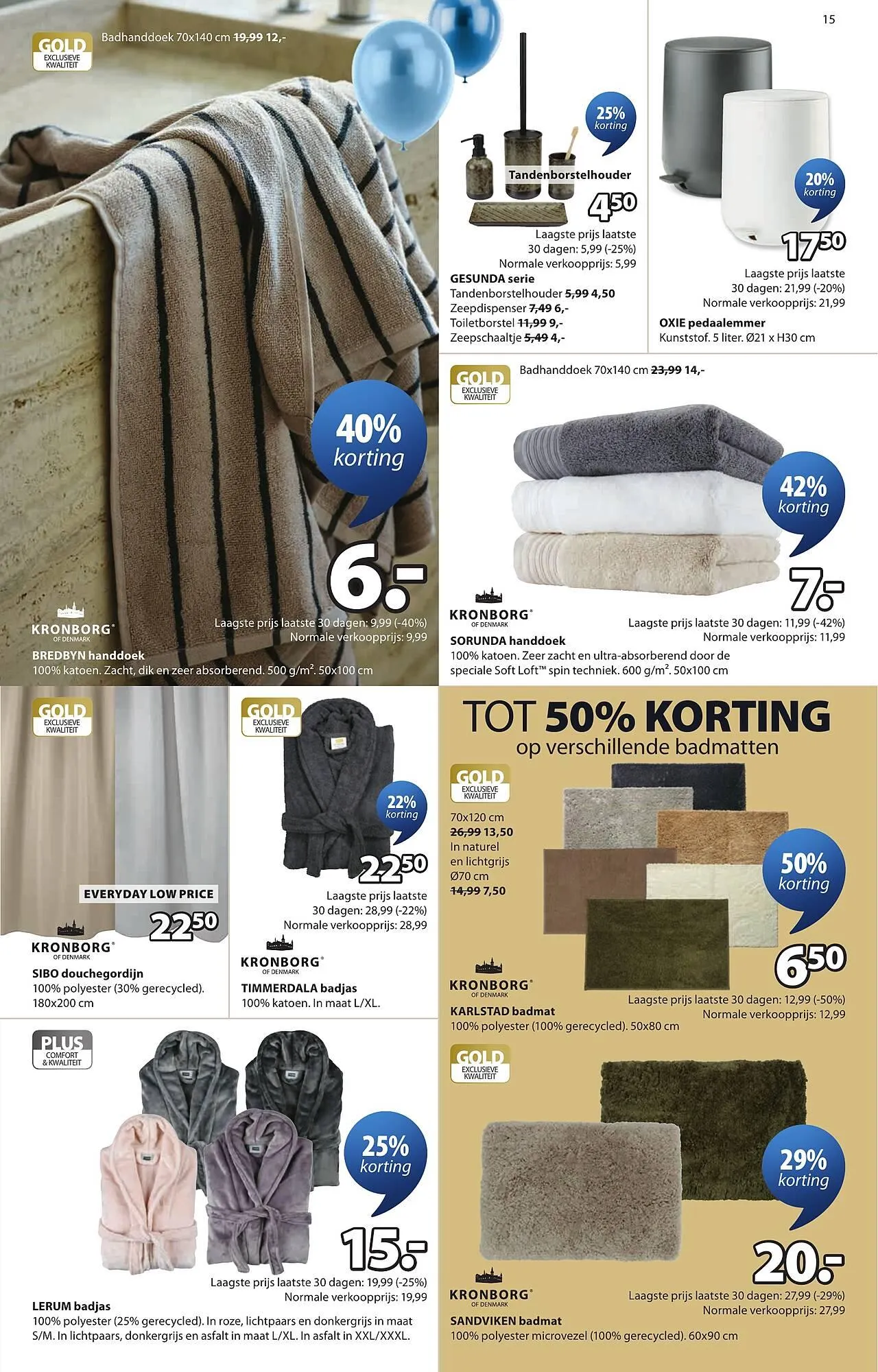 Jysk folder van 23 maart tot 6 april 2026 - Folder pagina 15