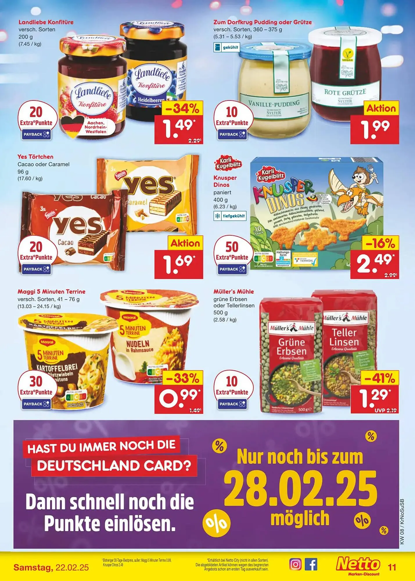 Netto Marken-Discount DE folder van 17 februari tot 22 februari 2025 - Folder pagina 13