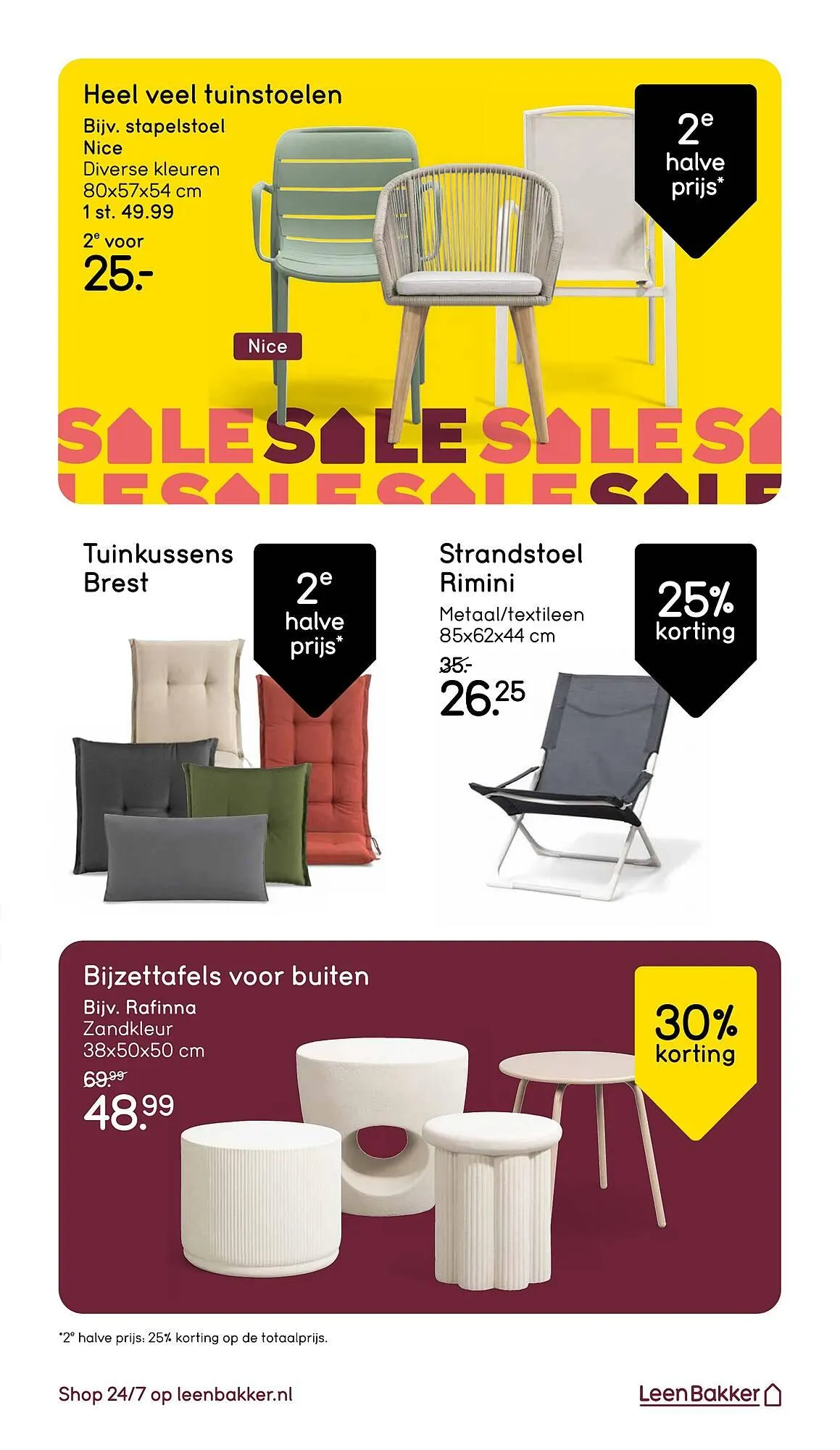 Leen Bakker folder van 21 juli tot 3 augustus 2025 - Folder pagina 23