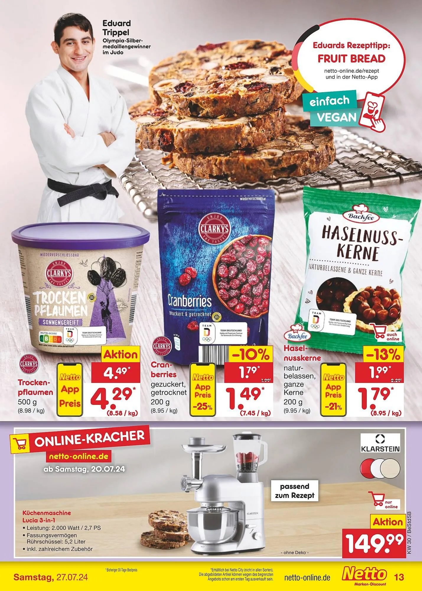 Netto Marken-Discount DE folder van 22 juli tot 27 juli 2024 - Folder pagina 13