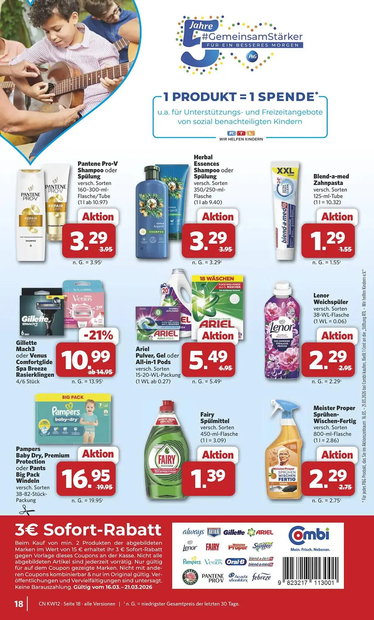 Combi Markt DE folder van 16 maart tot 21 maart 2026 - Folder pagina 25